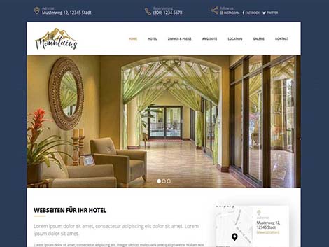 Website Demo Hotel